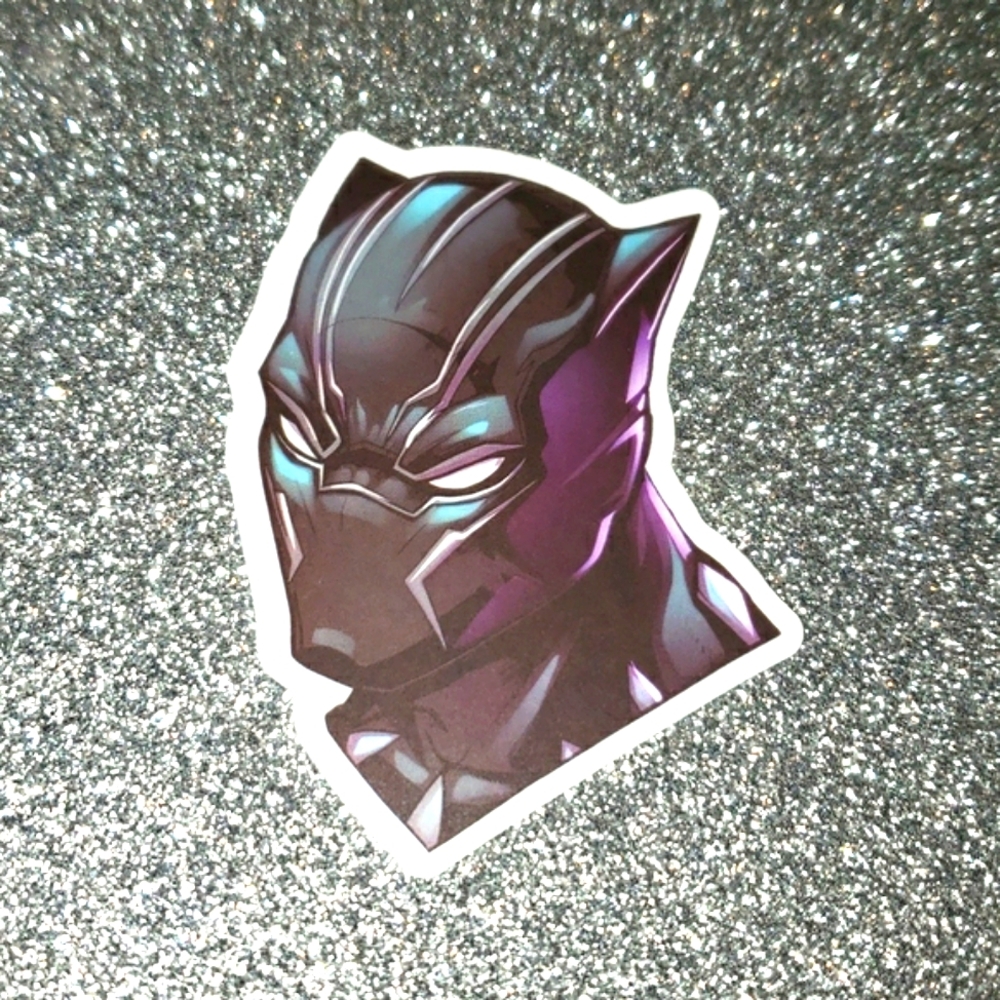 10/$10 Black Panter Waterproof Sticker